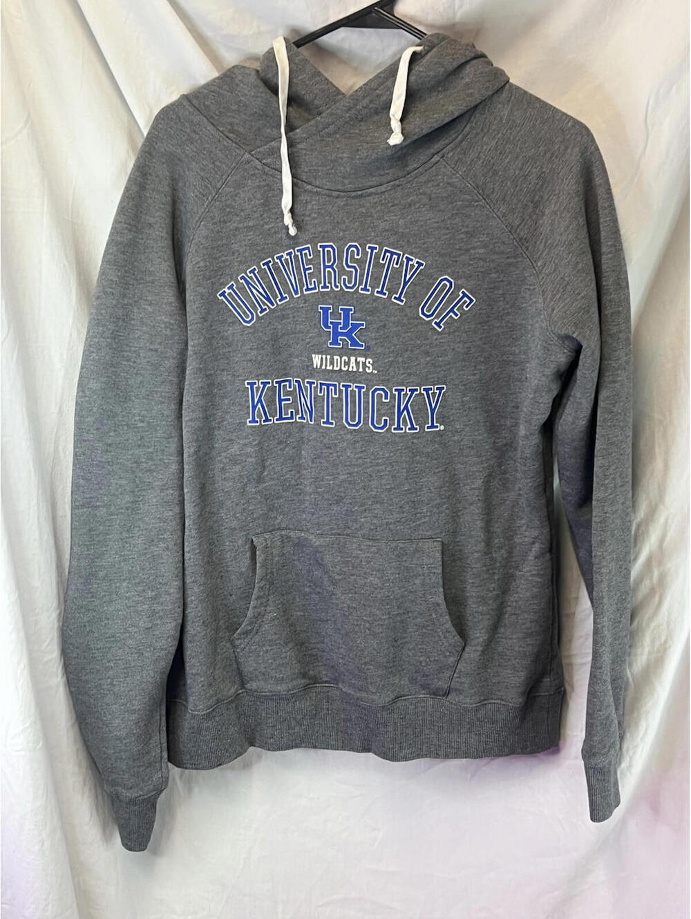Top of the World University ofKentucky Wildcats Unisex Gray Hoodie Sz M UK